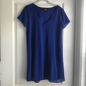 Lulus Royal Blue Shift Dress